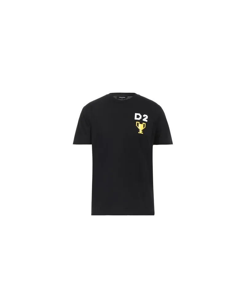 Dsquared2 TOPS - T-shirtsauf YOOX.COM Schwarz