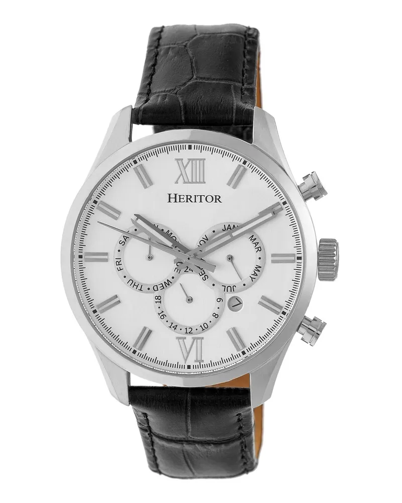 Heritor Automatic Watches Armbanduhr Weiß