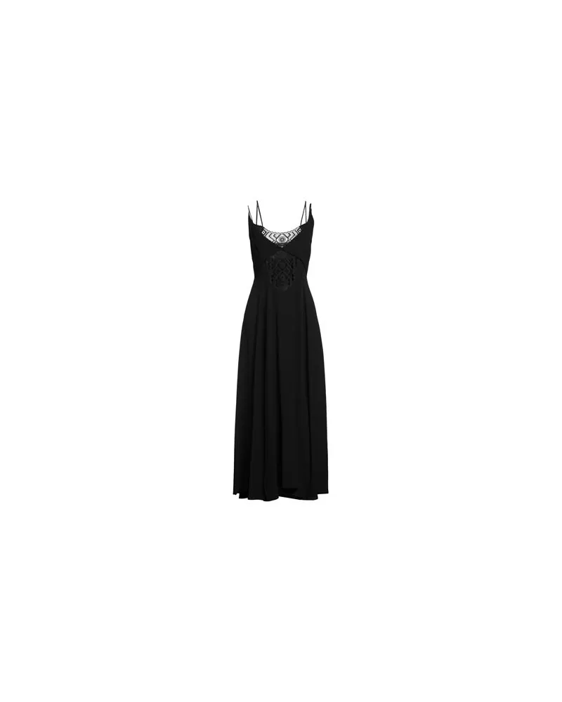 Simona Corsellini KLEIDER - Maxi-Kleiderauf YOOX.COM Schwarz
