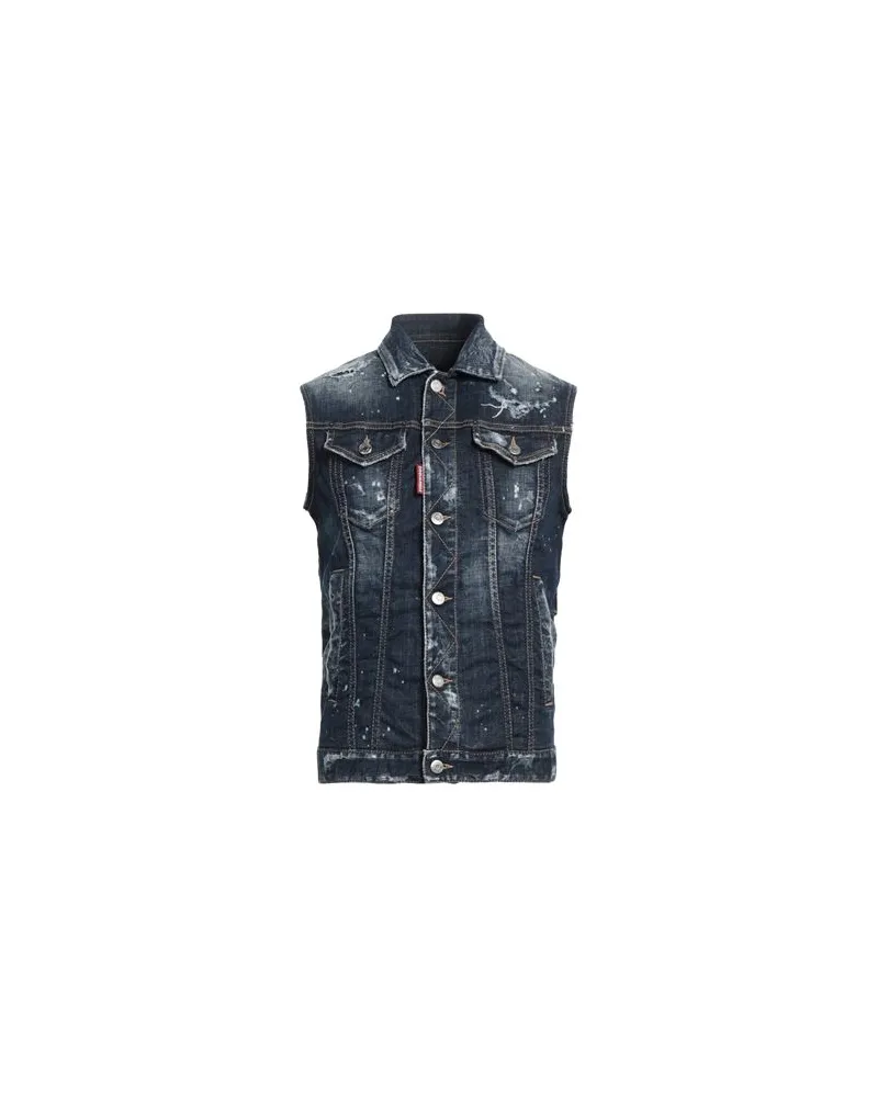 Dsquared2 JACKEN & MÄNTEL - Jeansjacken/Mäntelauf YOOX.COM Blau