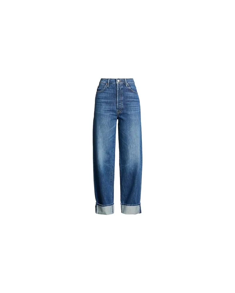 Mother HOSEN & RÖCKE - Jeanshosenauf YOOX.COM Blau