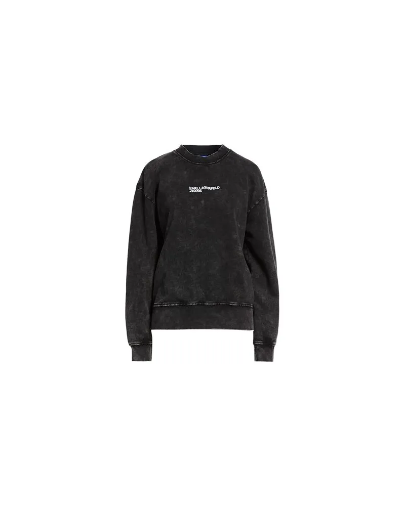 Karl Lagerfeld TOPS - Sweatshirtsauf YOOX.COM Schwarz