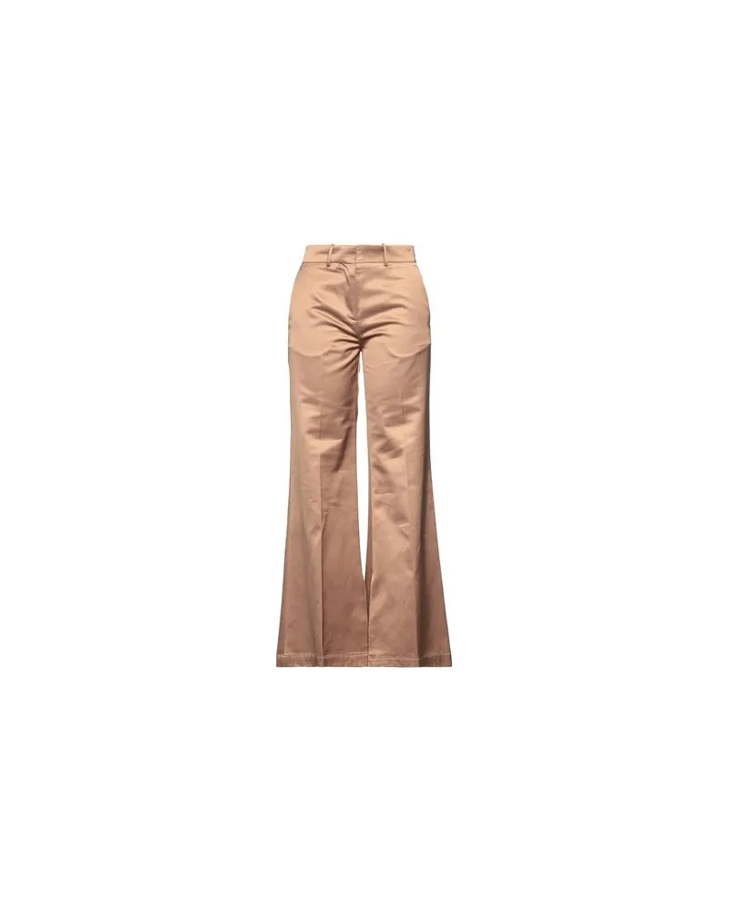 NUDE HOSEN & RÖCKE - Hosenauf YOOX.COM Kamel