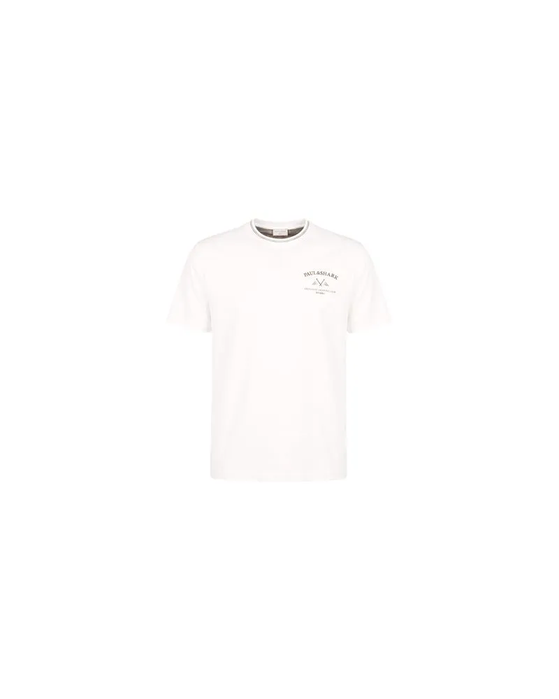 Paul & Shark TOPS - T-shirtsauf YOOX.COM Weiß