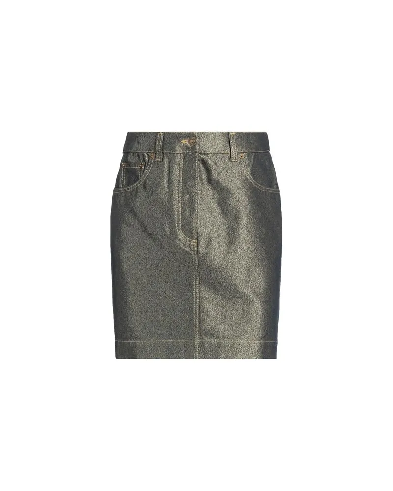 Moschino HOSEN & RÖCKE - Jeansröckeauf YOOX.COM Gold