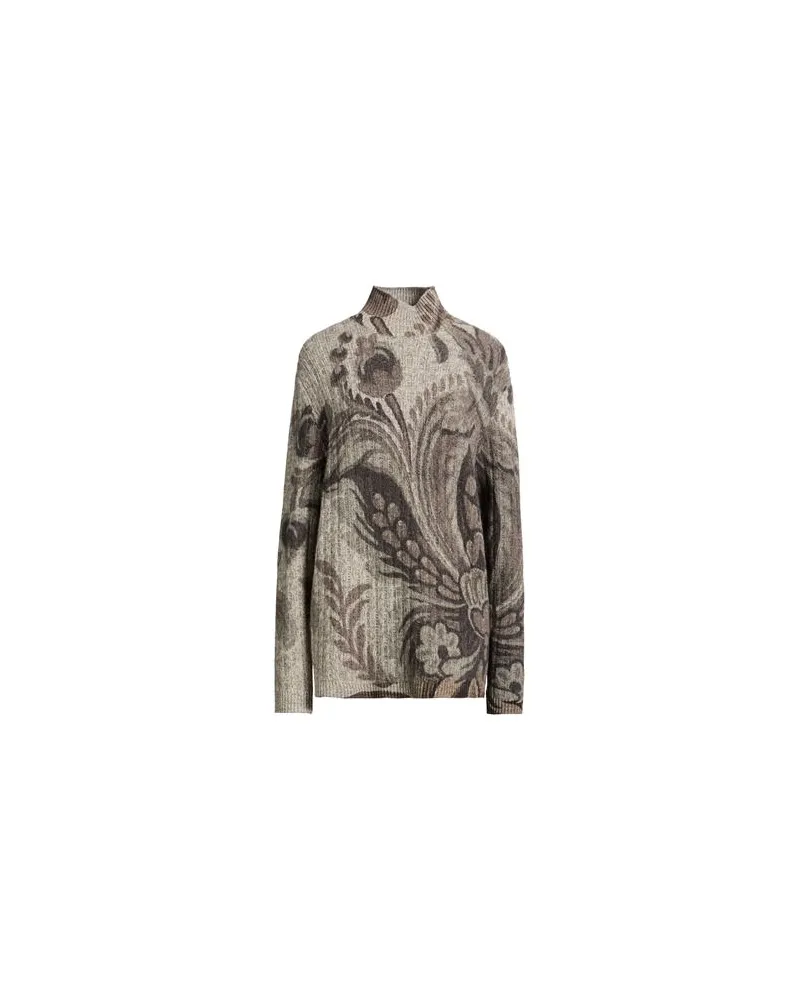 Etro STRICKWAREN - Rollkragenpulloverauf YOOX.COM Grau