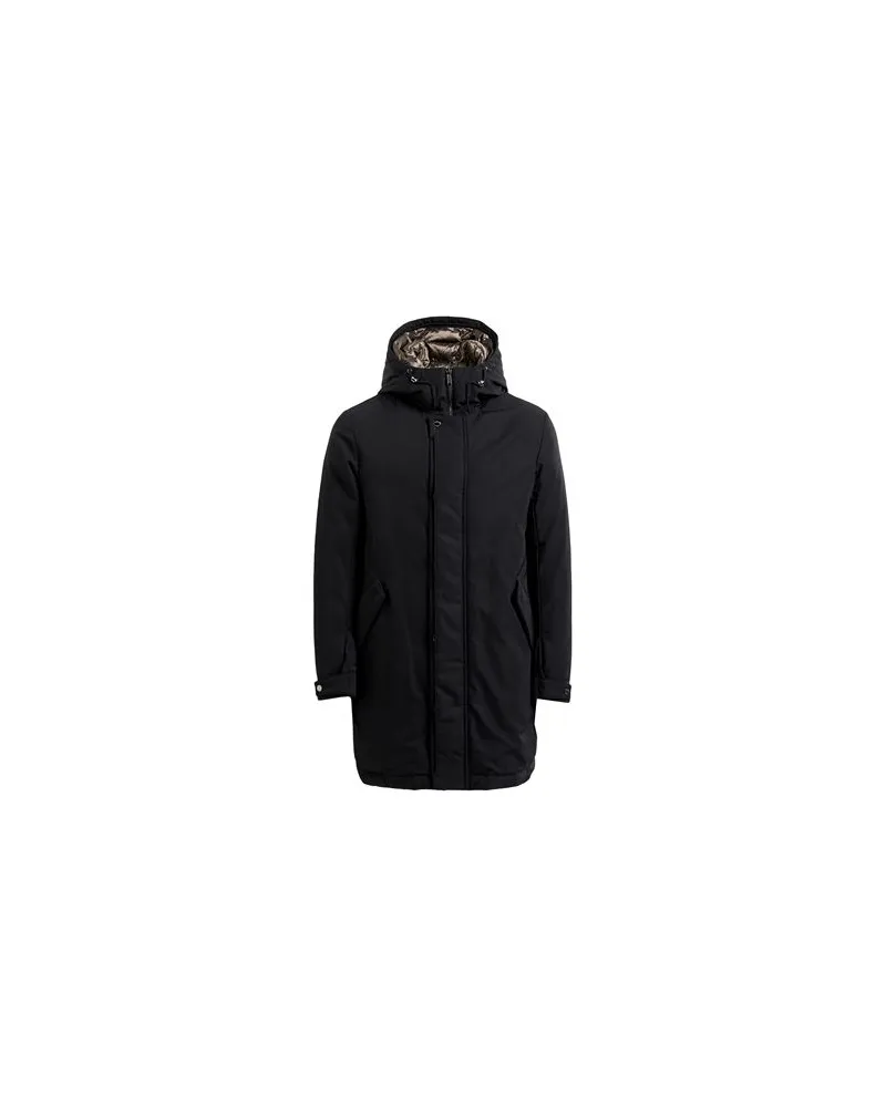 MOORER JACKEN & MÄNTEL - Pufferjacken & Daunenjackenauf YOOX.COM Schwarz