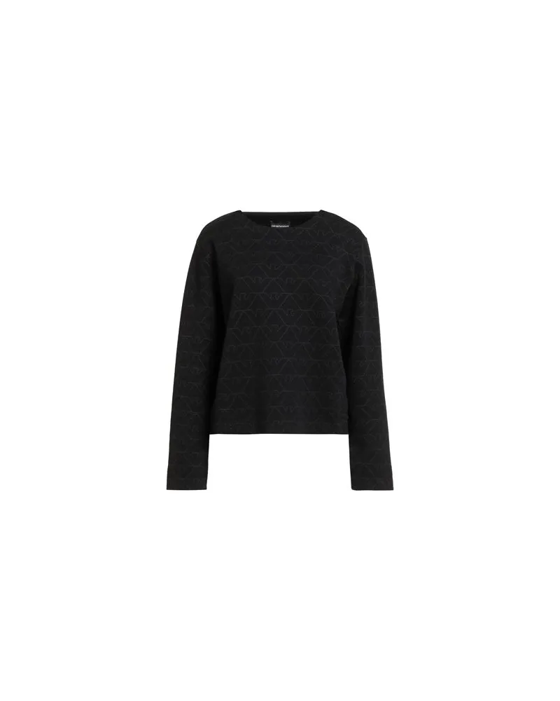 Emporio Armani TOPS - Sweatshirtsauf YOOX.COM Schwarz
