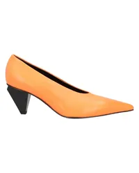 Attilio Giusti Leombruni Pumps Orange