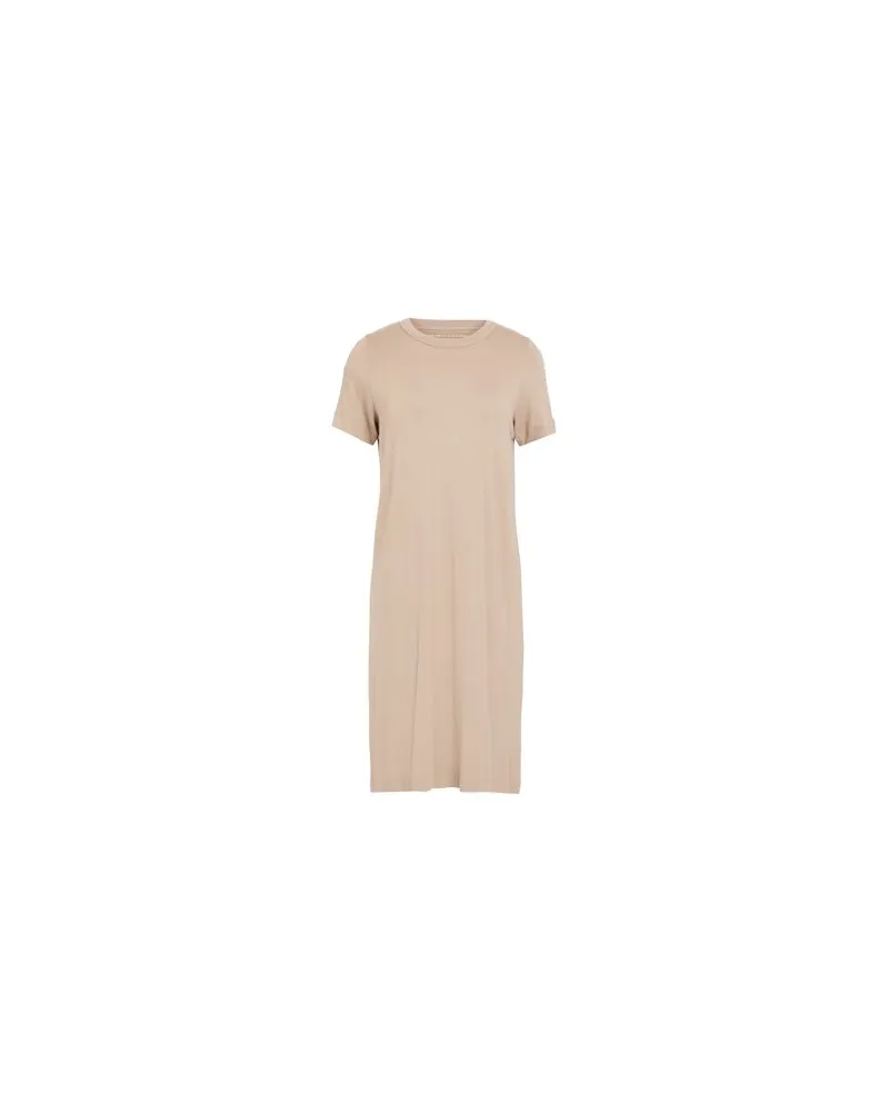 Majestic KLEIDER - Midi-Kleiderauf YOOX.COM Sand