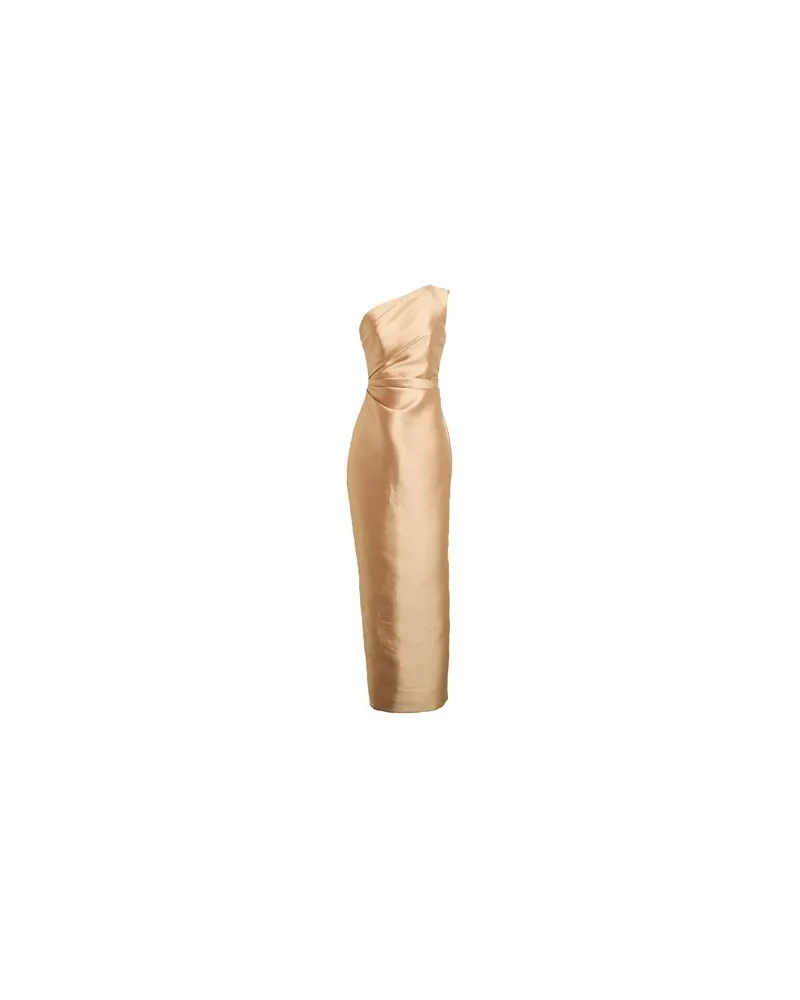 Solace London KLEIDER - Maxi-Kleiderauf YOOX.COM Sand