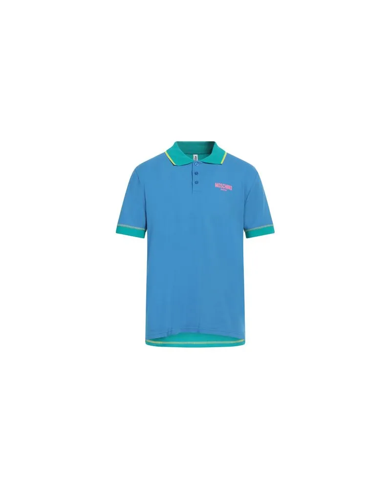 Moschino TOPS - Poloshirtsauf YOOX.COM Azurblau