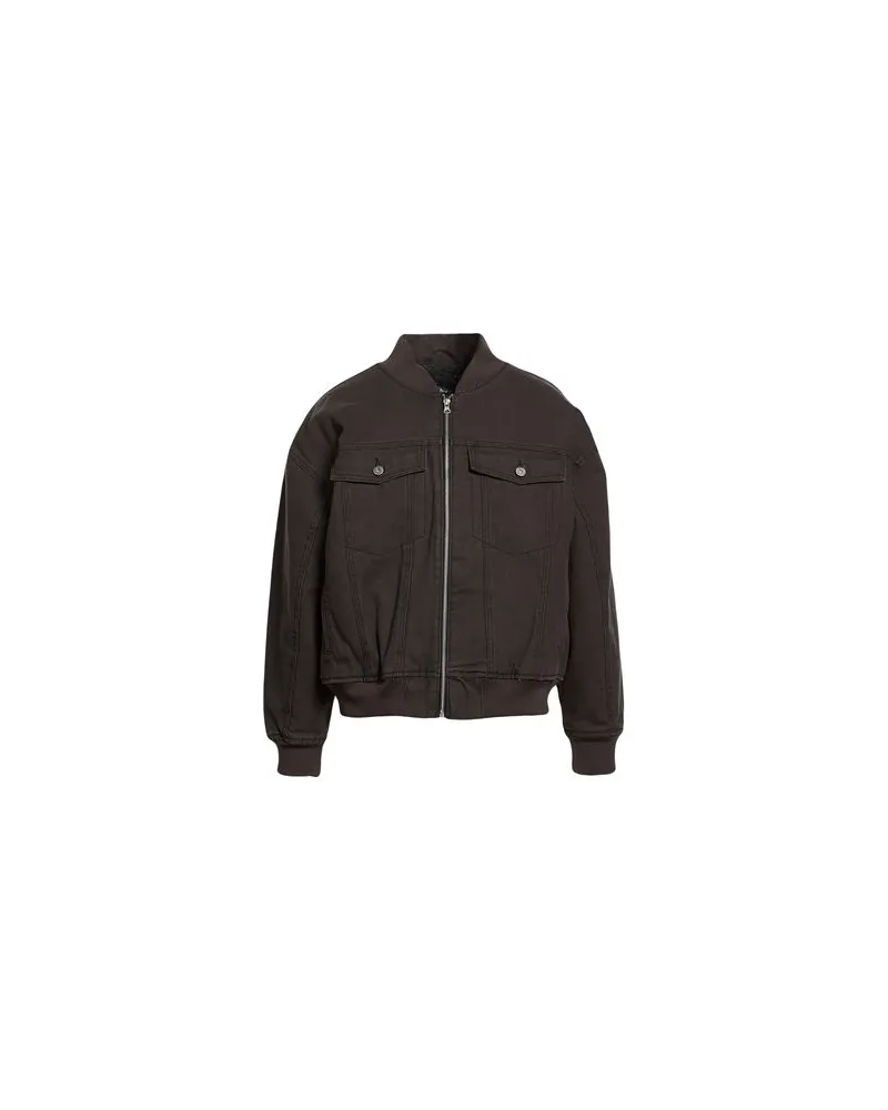 Vans TRUCKSTOP BOMBER JACKET - JACKEN & MÄNTEL - Jacken und Anoraksauf YOOX.COM Dunkelbraun