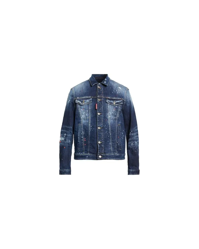 Dsquared2 JACKEN & MÄNTEL - Jeansjacken/Mäntelauf YOOX.COM Blau