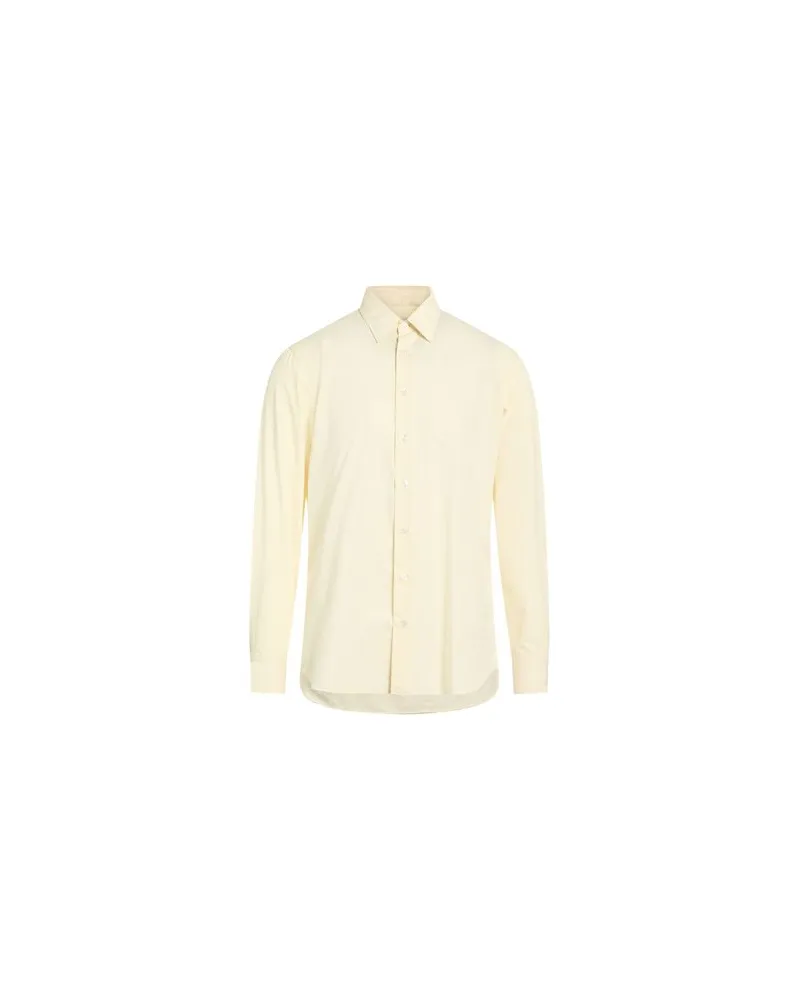 LARDINI TOPS - Hemdenauf YOOX.COM Pastellgelb