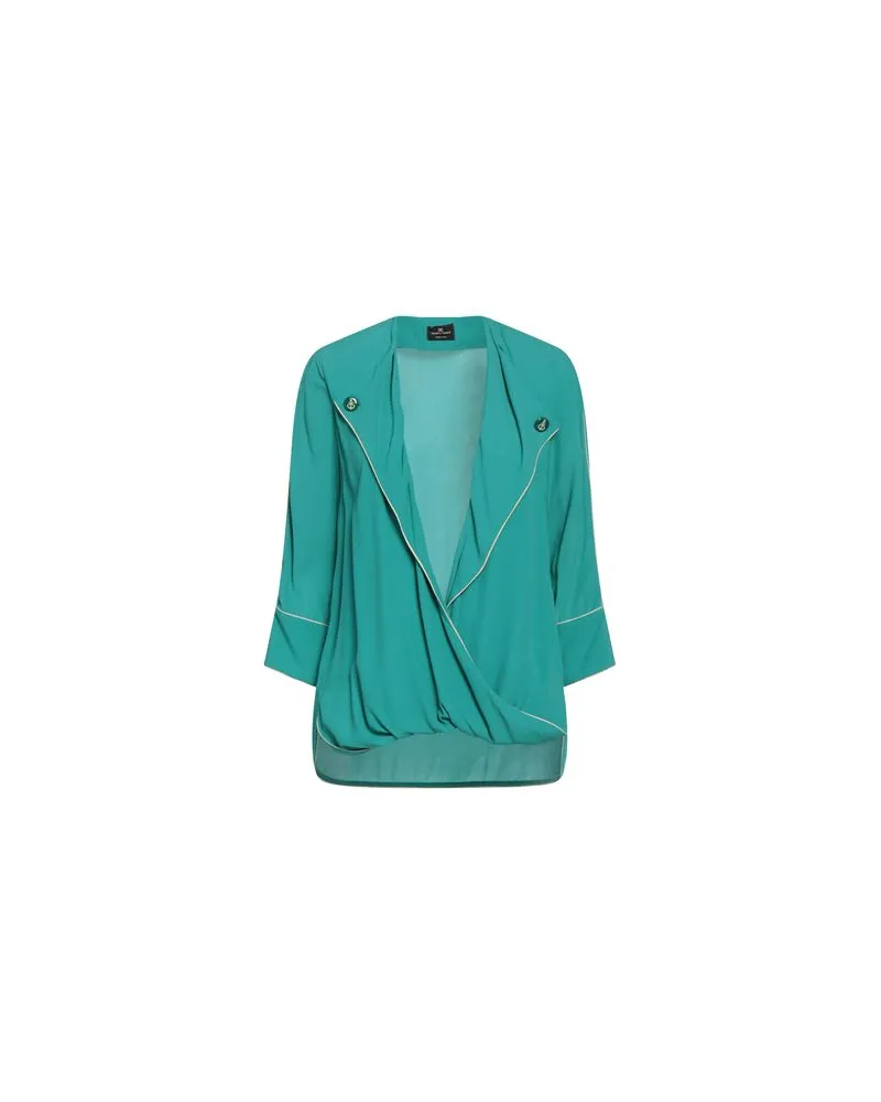Elisabetta Franchi TOPS - Topsauf YOOX.COM Tūrkis