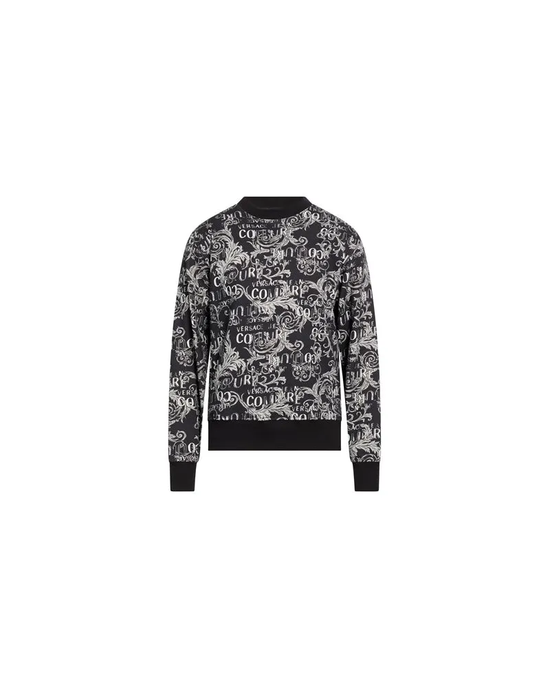 Versace Jeans TOPS - Sweatshirtsauf YOOX.COM Schwarz