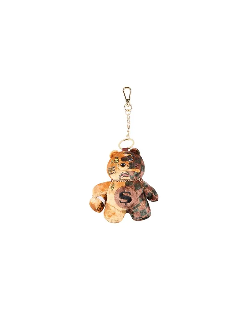 Sprayground SIP GOLD DRIP BEAR KEYCHAIN - Kleinlederwaren - Schlüsselanhängerauf YOOX.COM Senf