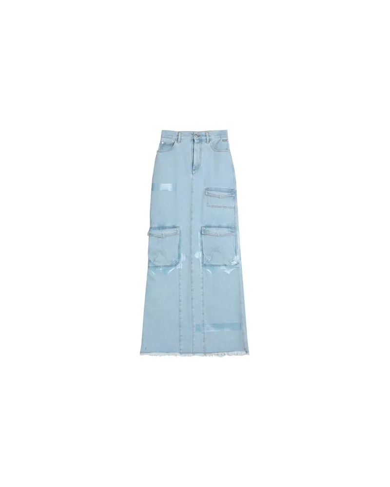 GCDS HOSEN & RÖCKE - Jeansröckeauf YOOX.COM Blau