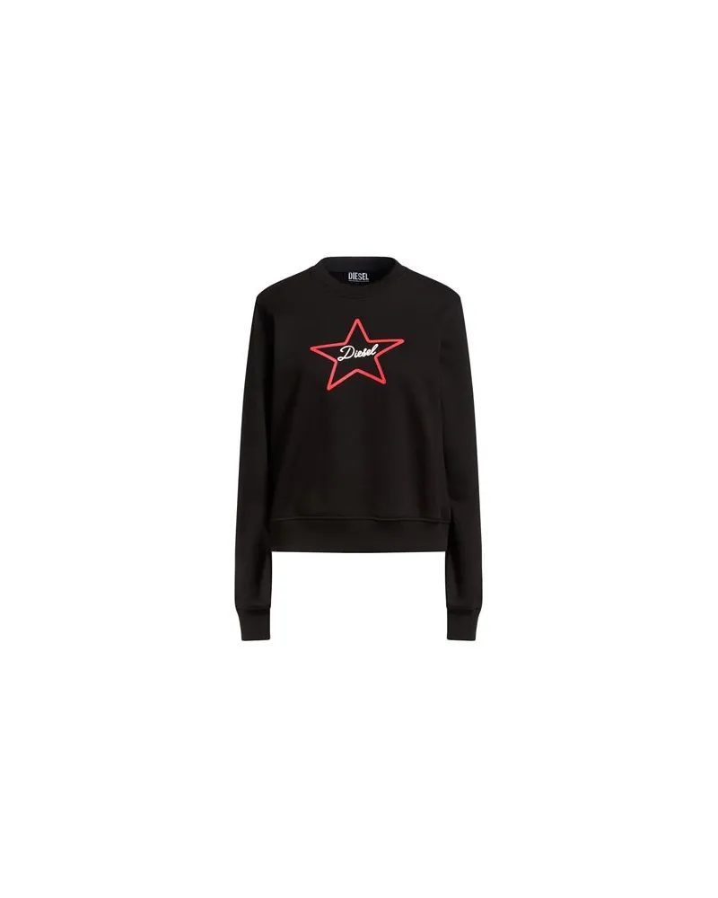 Diesel TOPS - Sweatshirtsauf YOOX.COM Schwarz