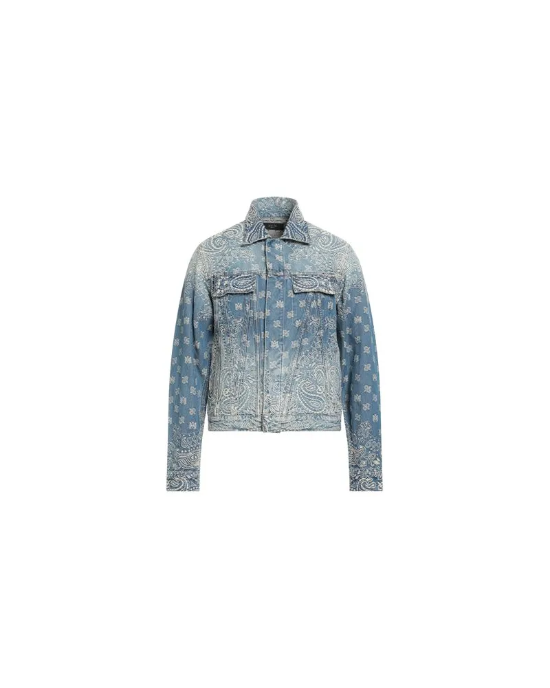 Amiri JACKEN & MÄNTEL - Jeansjacken/Mäntelauf YOOX.COM Blau