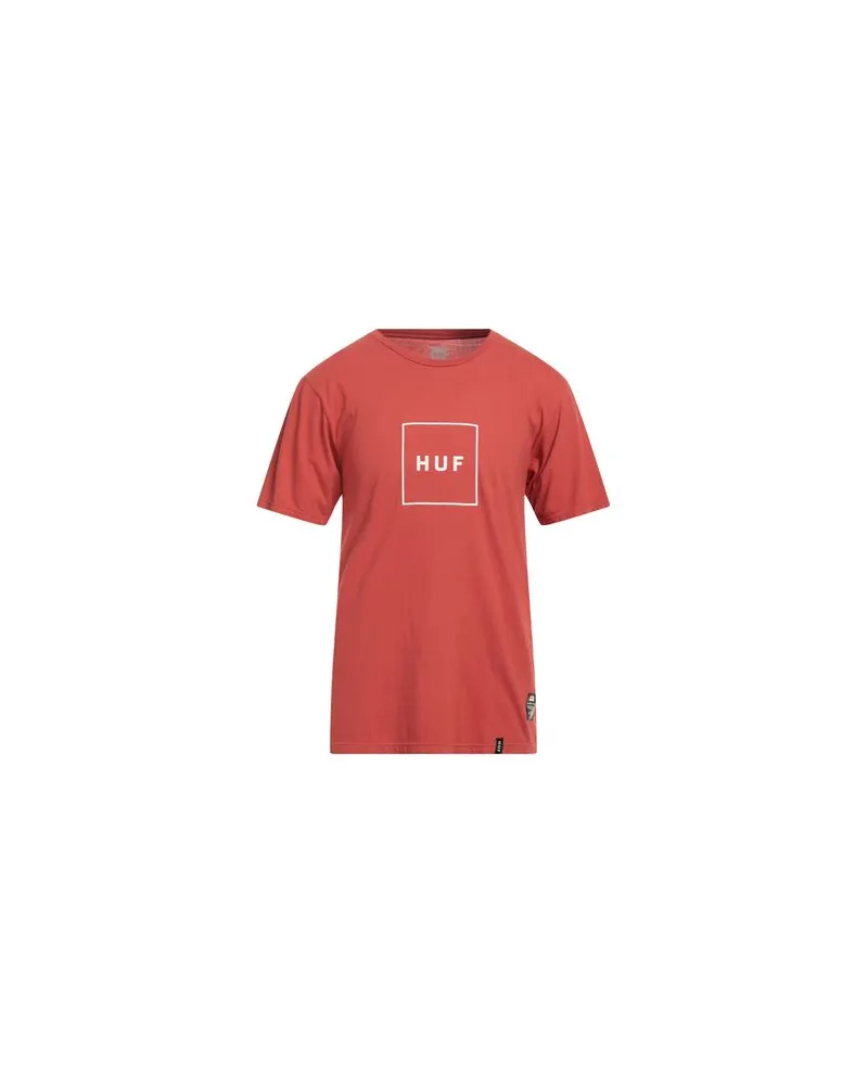 HUF TOPS - T-shirtsauf YOOX.COM Rostrot