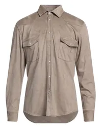 HOSIO Hemd Khaki