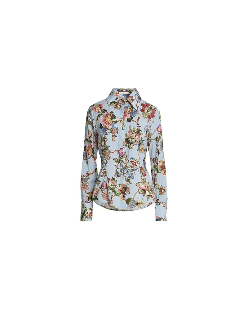 Camicettasnob TOPS - Hemdenauf YOOX.COM Himmelblau