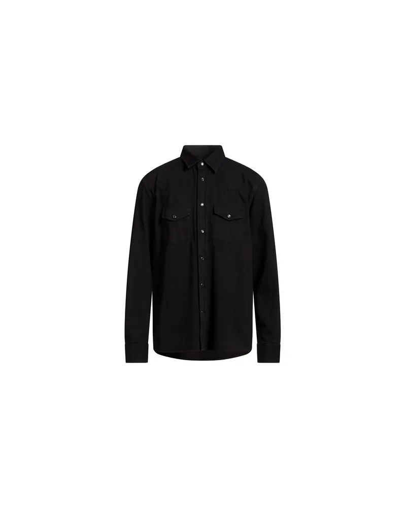 Tom Ford TOPS - Jeanshemdenauf YOOX.COM Schwarz