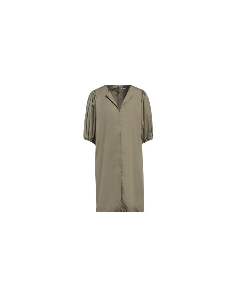 ROSSOPURO KLEIDER - Mini-Kleiderauf YOOX.COM Militärgrün