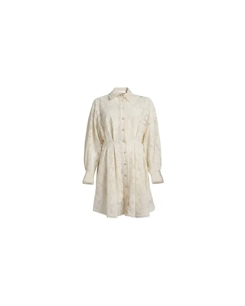 Zimmermann KLEIDER - Mini-Kleiderauf YOOX.COM Elfenbein
