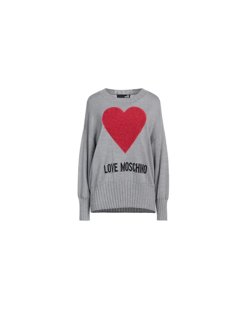 Moschino STRICKWAREN - Pulloverauf YOOX.COM Grau
