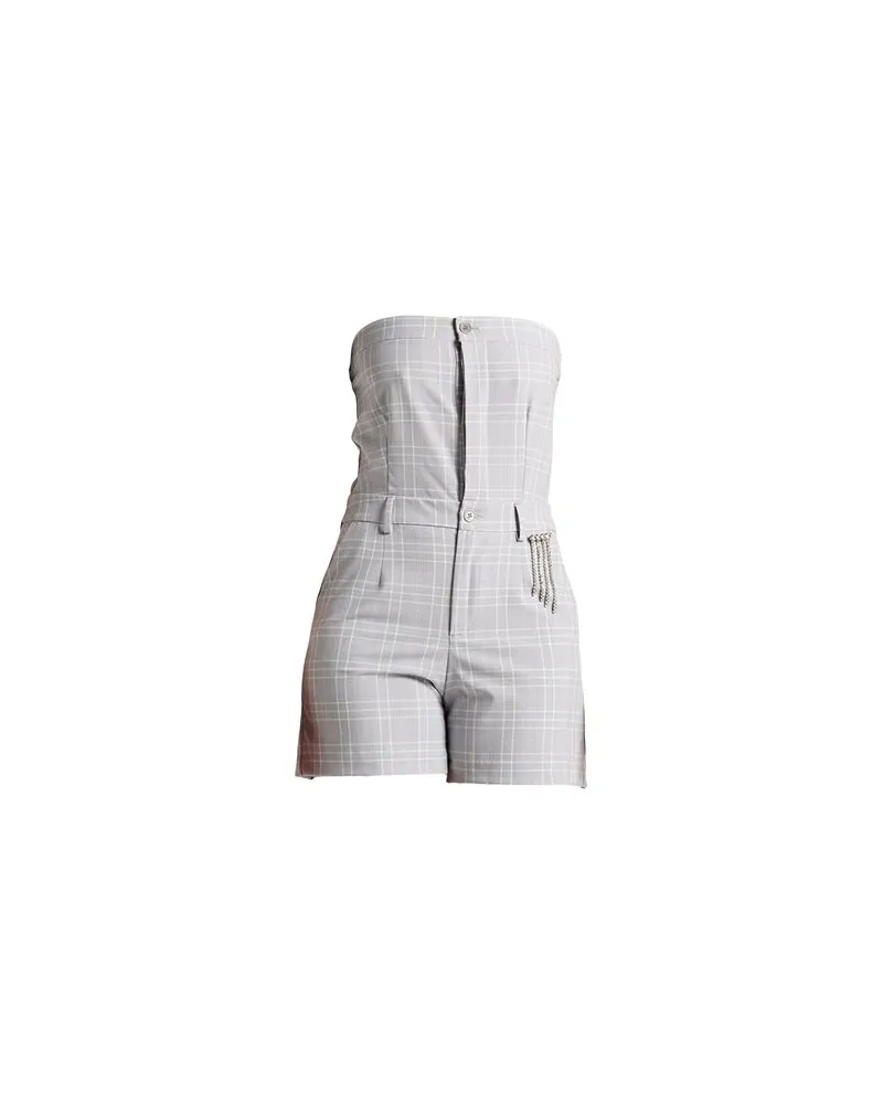 Liu Jo OVERALLS - Playsuitsauf YOOX.COM Hellgrau