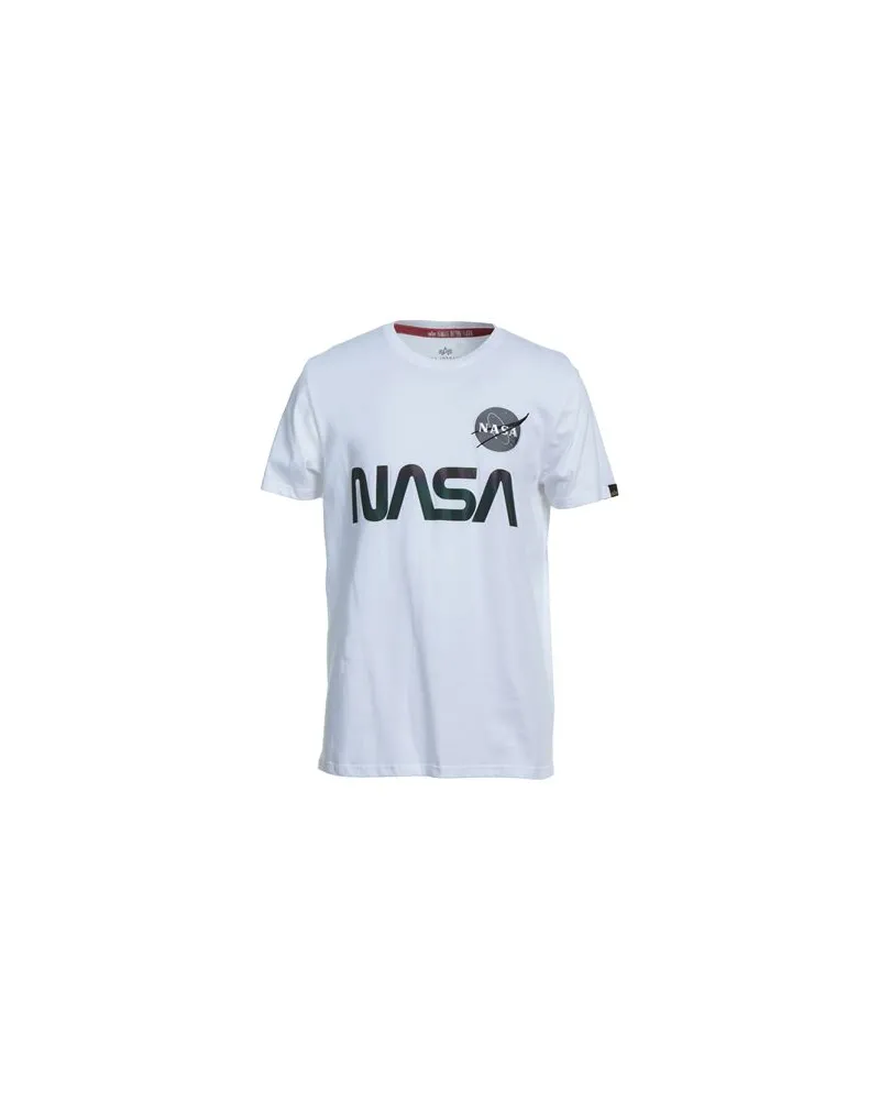 Alpha Industries TOPS - T-shirtsauf YOOX.COM Weiß