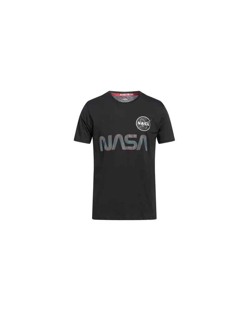 Alpha Industries TOPS - T-shirtsauf YOOX.COM Schwarz