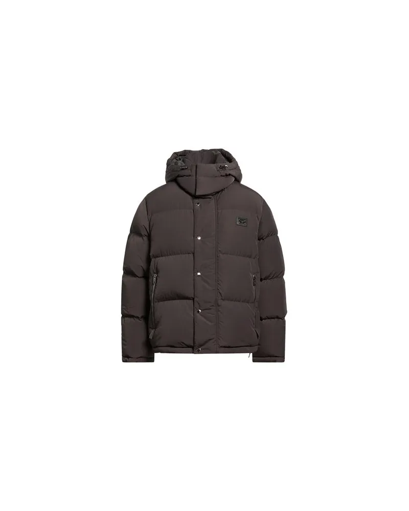 Dolce & Gabbana JACKEN & MÄNTEL - Pufferjacken & Daunenjackenauf YOOX.COM Blei