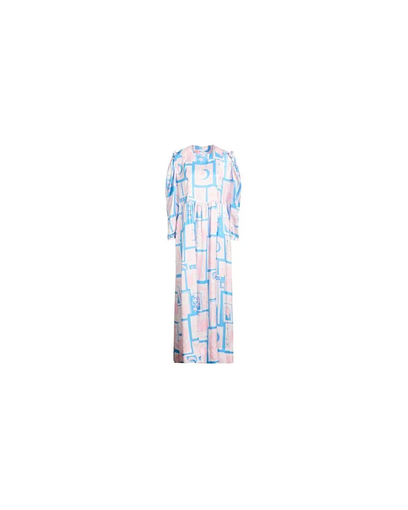 Lisa C KLEIDER - Maxi-Kleiderauf YOOX.COM Rosa