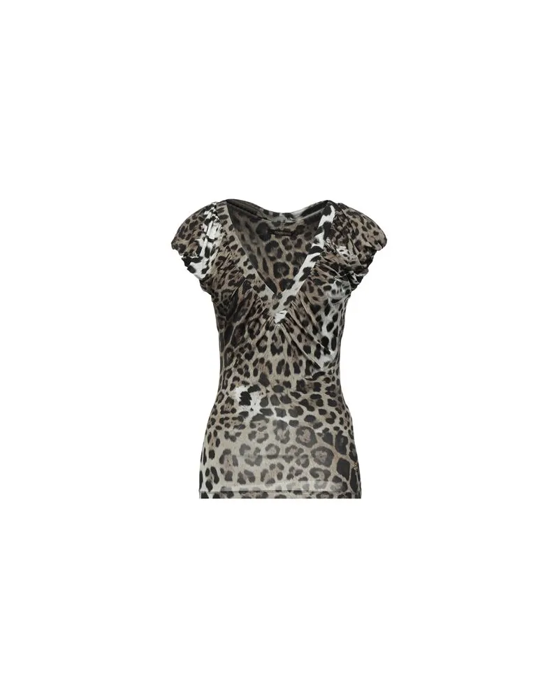 Roberto Cavalli TOPS - T-shirtsauf YOOX.COM Khaki