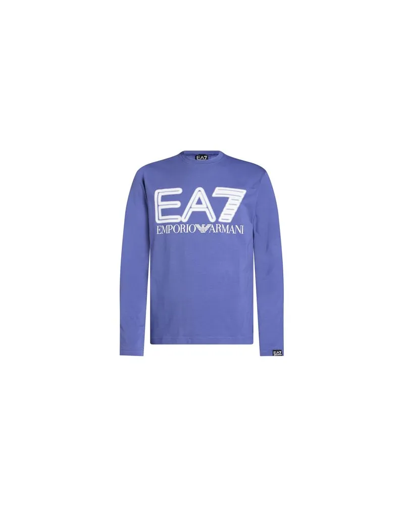 EA7 TOPS - T-shirtsauf YOOX.COM Blau