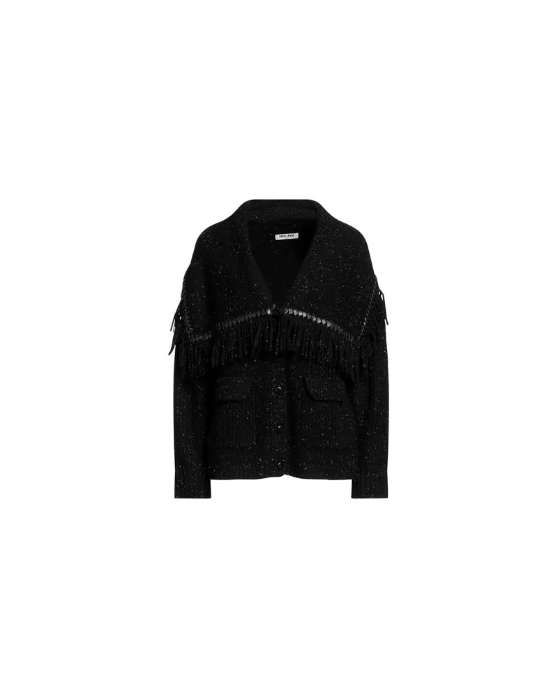 MAX&MOI STRICKWAREN - Strickjackenauf YOOX.COM Schwarz