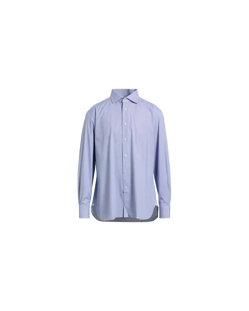 Ermenegildo Zegna TOPS - Hemdenauf YOOX.COM Blau
