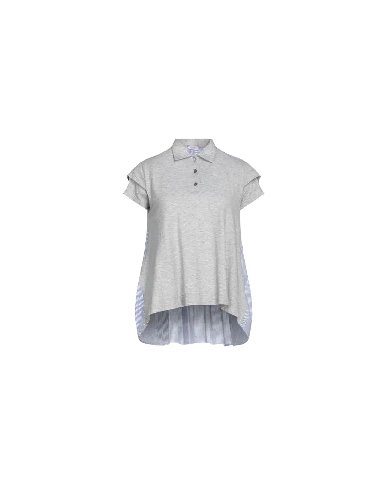 ROSSOPURO TOPS - Poloshirtsauf YOOX.COM Grau