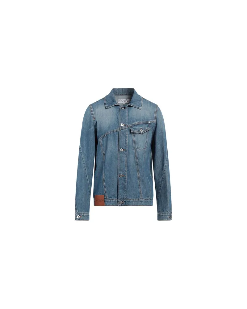 J.W.Anderson JACKEN & MÄNTEL - Jeansjacken/Mäntelauf YOOX.COM Blau