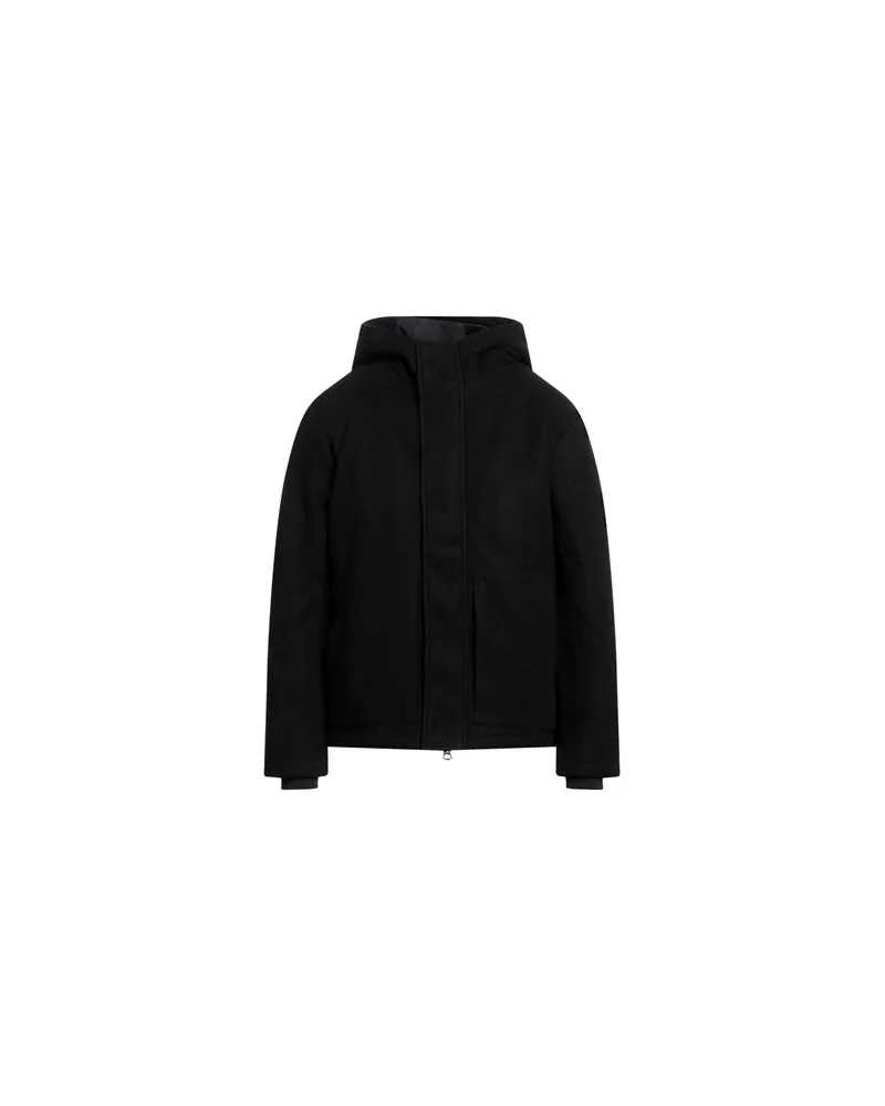 U.S. Polo Assn.  JACKEN & MÄNTEL - Mäntelauf YOOX.COM Schwarz
