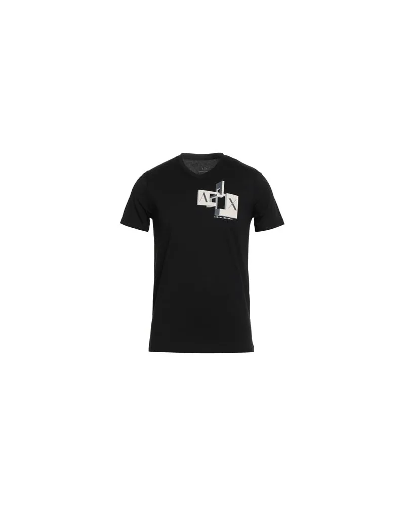Armani Exchange TOPS - T-shirtsauf YOOX.COM Schwarz