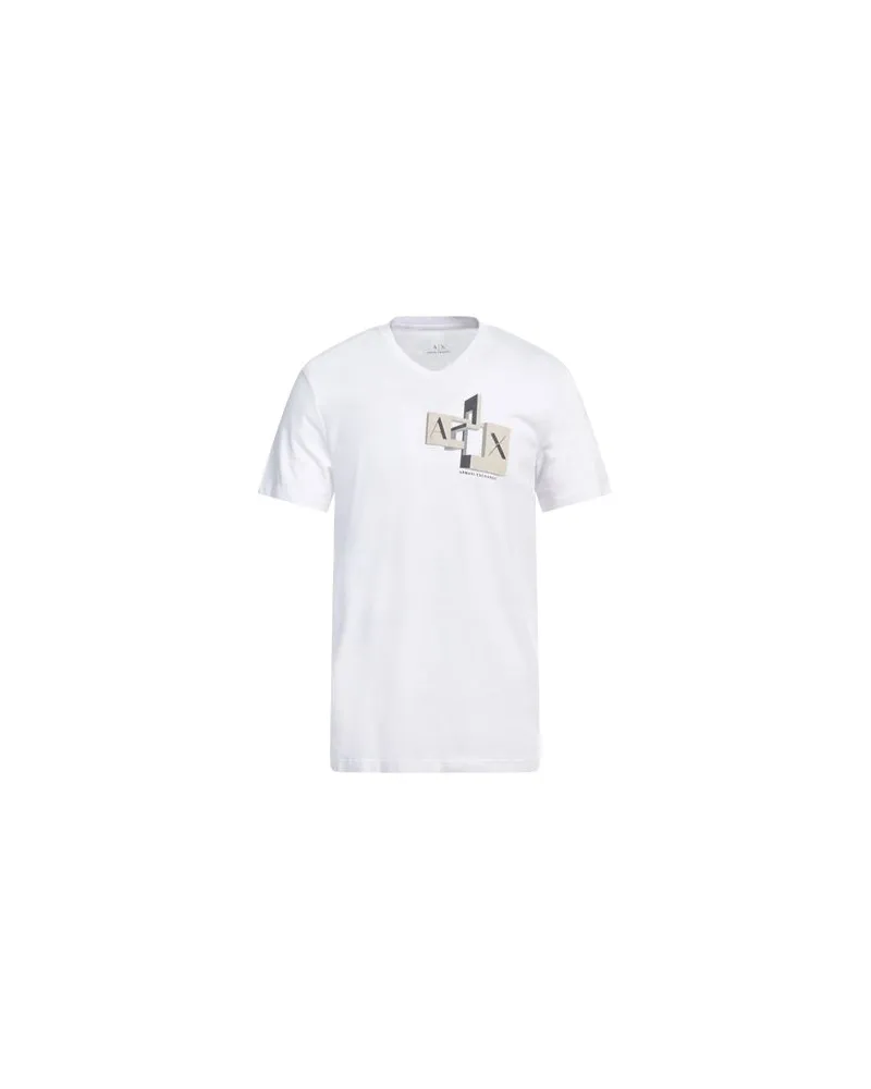 Armani Exchange TOPS - T-shirtsauf YOOX.COM Weiß