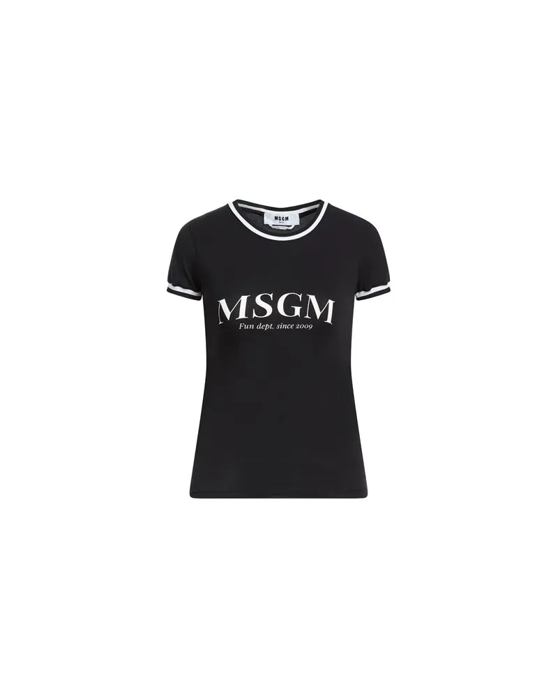 MSGM TOPS - T-shirtsauf YOOX.COM Schwarz