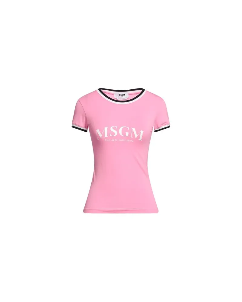 MSGM TOPS - T-shirtsauf YOOX.COM Rosa