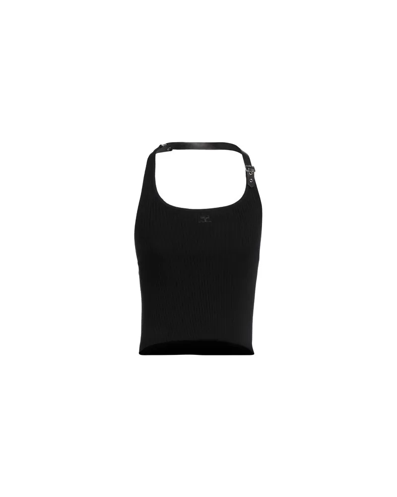 Courrèges TOPS - Topsauf YOOX.COM Schwarz