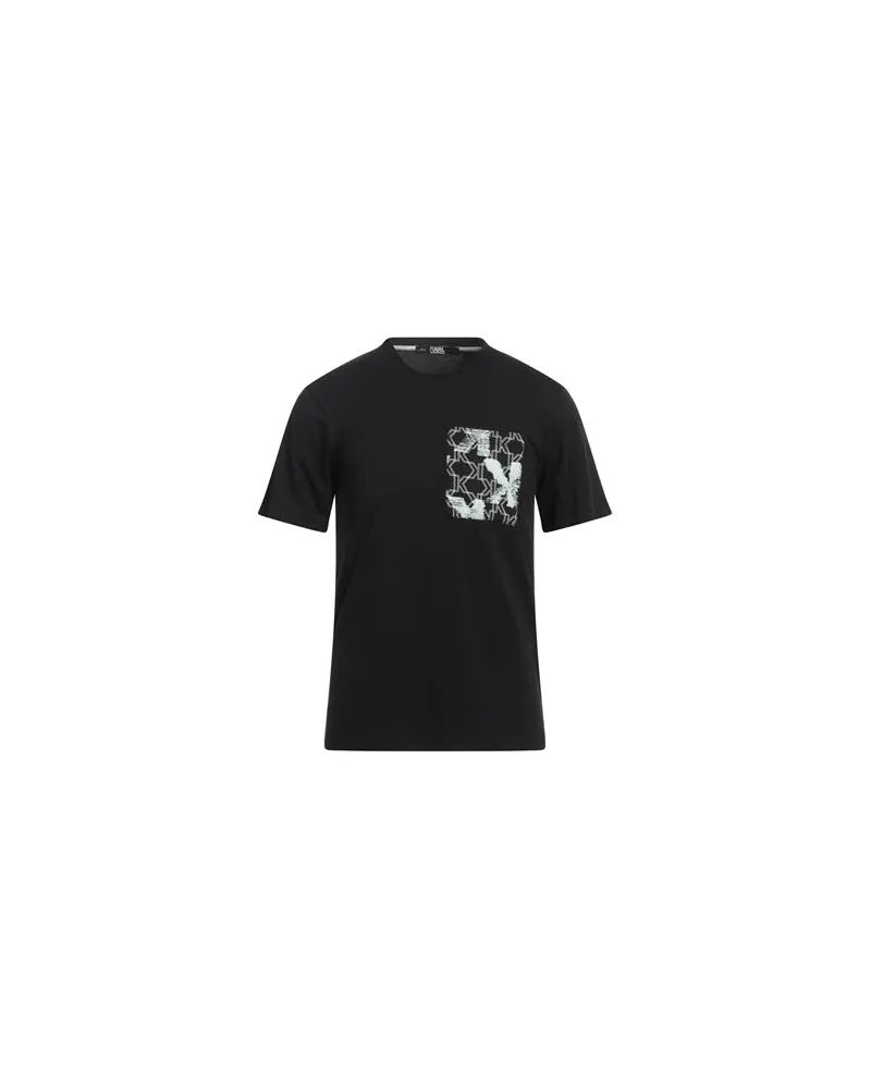 Karl Lagerfeld TOPS - T-shirtsauf YOOX.COM Schwarz